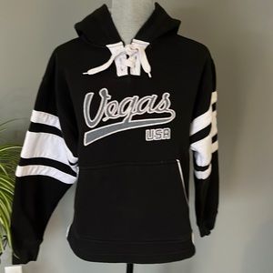 A Vegas Black and White hoodie